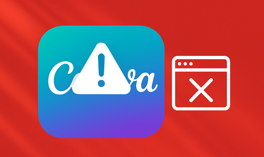 Canva com instabilidade e fora do ar