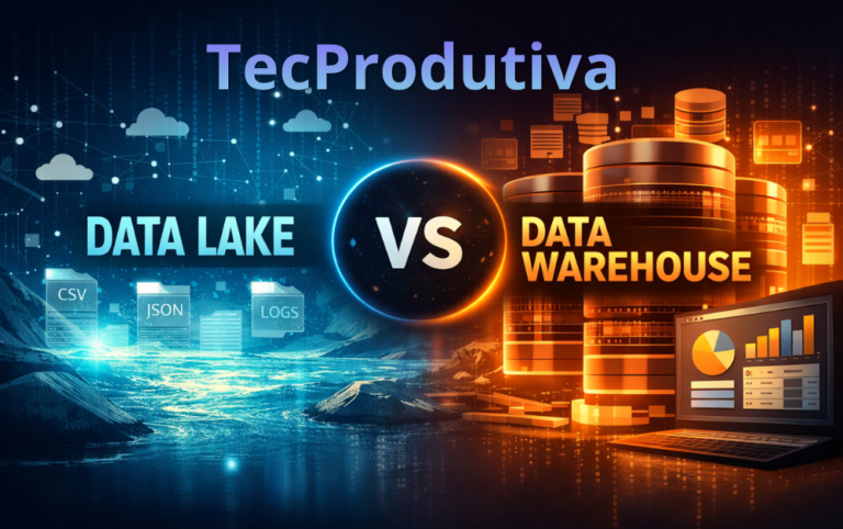 diferenca data lake e data warehouse